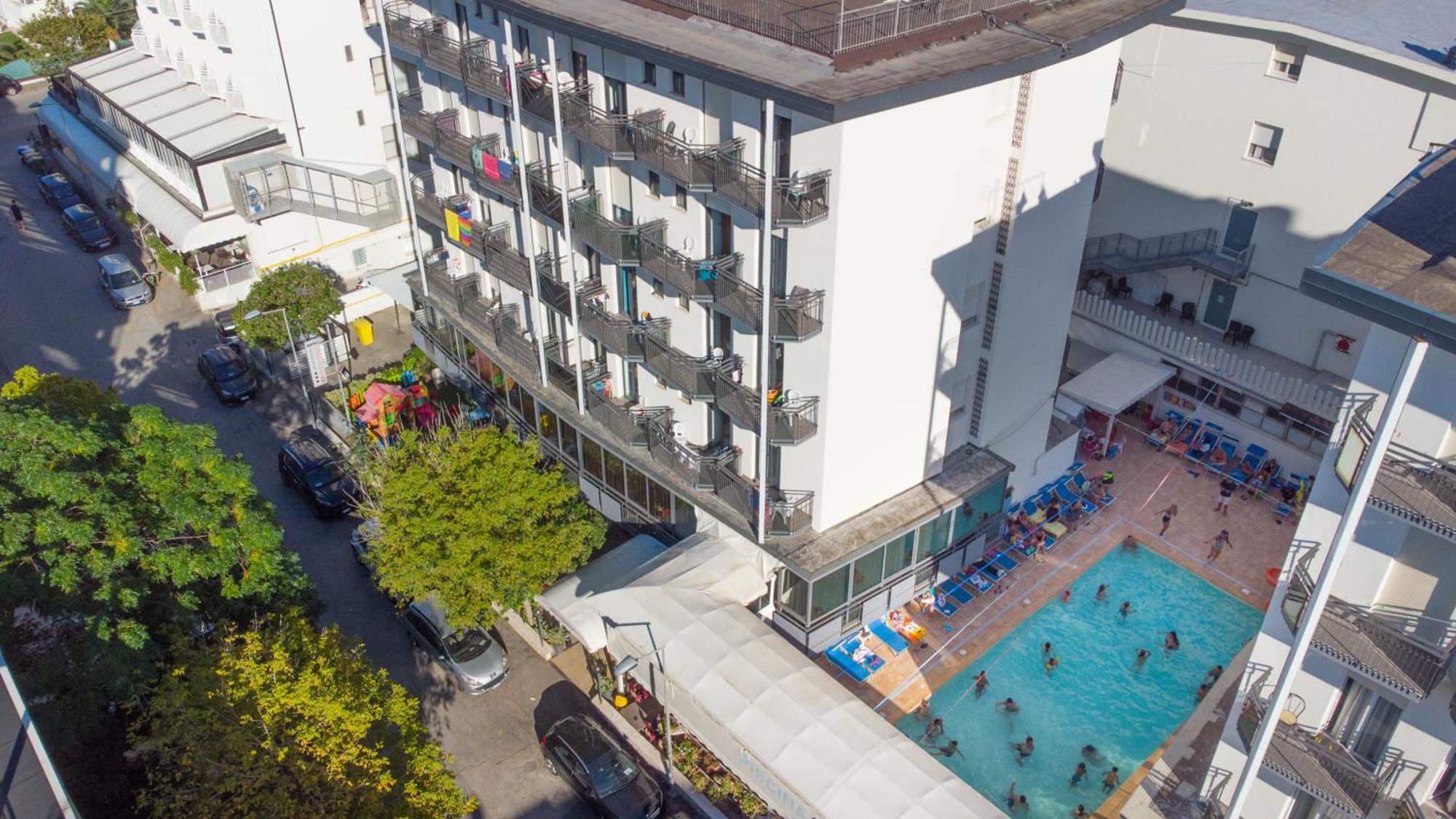 Hotel Christian Rimini Exterior foto